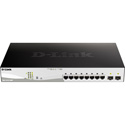 Photo of D-Link DGS-1210-10MP Ethernet Switch - 8 Network 2 Expansion Slot - Manageable TAA Compliant