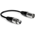 Photo of Hosa DMX-106 DMX512 Adaptor XLR5M to XLR3F 6 Inch