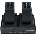 Photo of Dolgin TC200-EX Two-Position Charger for Sony BP-U60 or SWIT S-8U62 Batteries
