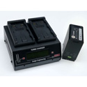 Dolgin TC200-CAN-A60-I Fast Two Positions Simultaneous Battery Charger with Diagnostics Display Accepts Canon BP-A60/A30
