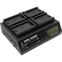 Dolgin TC400-SON-U Four-Position Simultaneous Battery Charger for Sony L-Series (Interchangeable Plates)