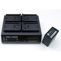 Dolgin TC400-CAN-A60 Fast Four Positions Simultaneous Battery Charger with Diagnostics Display Accepts Canon BP-A60/A30