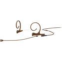 DPA 4166-OC-F-C00-MH d:fine™ CORE 4166 Slim Omni Flex Headset Mic 90 mm Boom - Brown - MicroDot