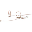 DPA 4166-OC-F-F00-MH CORE 4166 Slim Omni Flex Headset Mic - 90 mm Boom - MicroDot - Beige