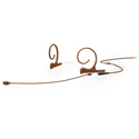 Photo of DPA 4266-OC-F-C10-LH CORE Omni Flex Earset Microphone - 110mm Boom - Brown - TA4F Mini-XLR