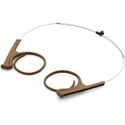 DPA HE2C12P Dual Headset Mount for Flex Headsets - Brown