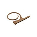 DPA HEC12P Single-Ear Earset Mount for Flex Directional Headsets and Earset Microphones - Cocoa Brown