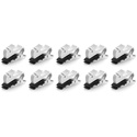 Photo of DPA SCM0004-Wx Lavalier Mic Clips - White - 10 Piece