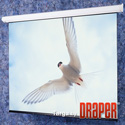 Photo of Draper 116240EHU Targa - 119 Inch HDTV Argent White XH1500E 110 V with LVC-IV Low Voltage Controller