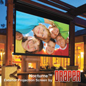 Draper 138003 Nocturne 16:9 HDTV Electric Projection Screen - 73 Inch - M White