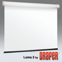 Draper 206082 Luma 2 Manual Projection Screen - 119 Inch HDTV Contrast Grey XH800E