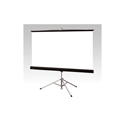 Draper 215040 Diplomat/R 109 Inch Heavy-duty Portable 16:10 Projection Screen w/Black Carpeted Case-Matte White Surface