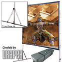 Photo of Draper 218089 Cinefold with Heavy Duty Legs 15ft Flexible Matte White