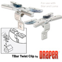 Photo of Draper 227016 T-Bar Twist Clips (Aluminum) (Star/Luma)