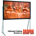 Draper 241185 Ultimate Folding Screen with Heavy-Duty Legs - 161 Inch HDTV CineFlex CH1200V