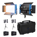 Dracast DRKP2000B2K Kala Plus Series LED2000 Bi-Color LED 2 Light Kit with Injection Molded Travel Case