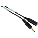 Sescom Droid Adapter Cable 3.5mm TRRS Male to 3.5mm TRRS Female Low Profile - 1 Foot