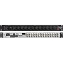 Drawmer LA12 1RU Low Noise Line Distribution Amplifier with one Stereo RCA In / twelve Stereo RCA Out
