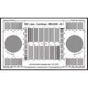 DSC Labs SRW5-MB MultiBurst Test Chart - Senior 24 x 14.7