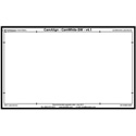 Photo of DSC Labs SRW8-CW CamWhite Senior CamAlign Chart - Senior 24 x 17