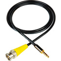 Sescom DSLR-5D-BNC03 DSLR Cable 3.5mm TRRS Male to BNC Male for Video Out Canon 5D - 3 Foot