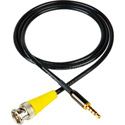 Sescom DSLR Cable 3.5mm TRRS Male to BNC Male for Video Out Canon 5D - 3 Foot