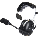 Dalcomm Tech J8 Single Pro AV Headset with SBG-1 Motorola 2 Pin Radio Plug
