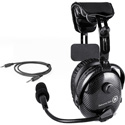 Dalcomm Tech J2 Pro AV Headset with SBJ-4 4 Pin Male XLR