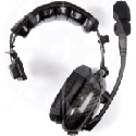 Dalcomm Tech Model J2-Dual Pro Video Single Ear Headset with Earbud