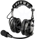 Dalcomm Tech Model J3 Pro Audio Carbon Fiber Dual Ear Headset with FREE SBG-4 3.5mm Adapter Cable/Cord Clip & Carry Bag