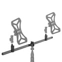 Deity Microphones AMB1 Adjustable Mounting Bar for Stereo Microphones or Antenna - Carrying Case Included