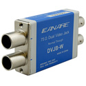 Photo of Canare DVJB-W Normal Standard Size Dual Video Jack