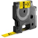 Photo of Dymo RhinoPRO 1/2 Inch x 5 Foot Heat Shrink Tube Black on Yellow