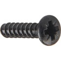 Photo of Neutrik E-SCREW1-12B Black Self-Tapping PLASTITE Screw