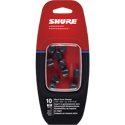 Photo of Shure EABKF1-10M Medium Black Foam Sleeves (Ten Included/Five Pair)