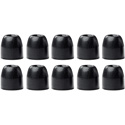 Shure EABKF1-10S Small Black Foam Sleeves (Ten Included/Five Pair)