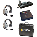 Eartec Comstar XT-2 Complete 2 Person System