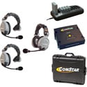 Eartec Comstar XT-3 Complete 3 Person System