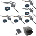 Photo of Eartec E-Pak PRO EP6LZ Wireless Headset Communication System - 6 Person Setup
