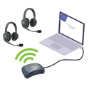 Eartec HUBGX2ULD HUB Global Connect Intercom - Long Range Wireless - VOIP Team Communication/Full Earcup Headsets