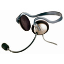 Photo of Eartec MONARCH Dual Ear Headset for Eartec TCS Wired BP101 Beltpack with Inline Push to Talk