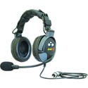 Eartec PD20TCS Proline Double Wired Headset with Auto Mute Microphone