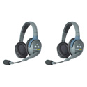 Eartec UL2D UltraLITE - Full Duplex Wireless Headset Intercom System with 2 Dual-Ear Headsets