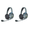 Photo of Eartec UL2D UltraLITE - Full Duplex Wireless Headset Intercom System with 2 Dual-Ear Headsets