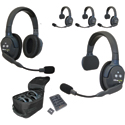 Photo of Eartec UL541 UltraLITE 5-Person Duplex Wireless Intercom System - 4 UltraLITE Single/1 UltraLITE Double Headset 1.9 GHz