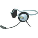 Eartec ULPMON Monarch Mid-Weight Backband Intercom Headset for E-Pak & UltraPAK