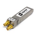 Riedel HD-BNC Dual Transmitter - 12G/6G/3G/HD/SD-SDI UHD Video SFP (emSFP) Medium Reach - Reclocked - Non-MSA