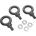 Photo of Electro-Voice EBK1-M10-3PACK Forged M10 Short Shank Eyebolt Kit for ELX200 - Set of 3