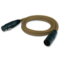 Photo of Canare EC005F Star Quad Mic Cable XLRM-XLRF - 5ft Brown