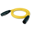 Photo of Canare EC005F Star Quad Mic Cable XLRM-XLRF - 5ft Yellow